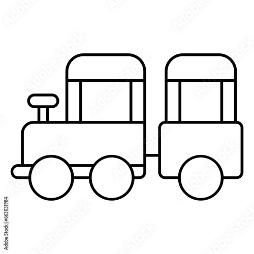 amusement park train