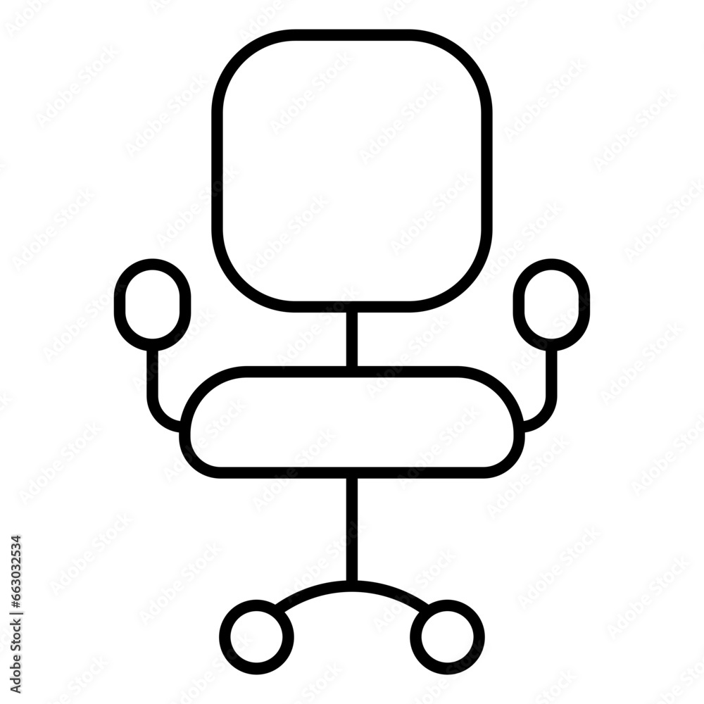 office chair, seat, sitting, business, furniture
