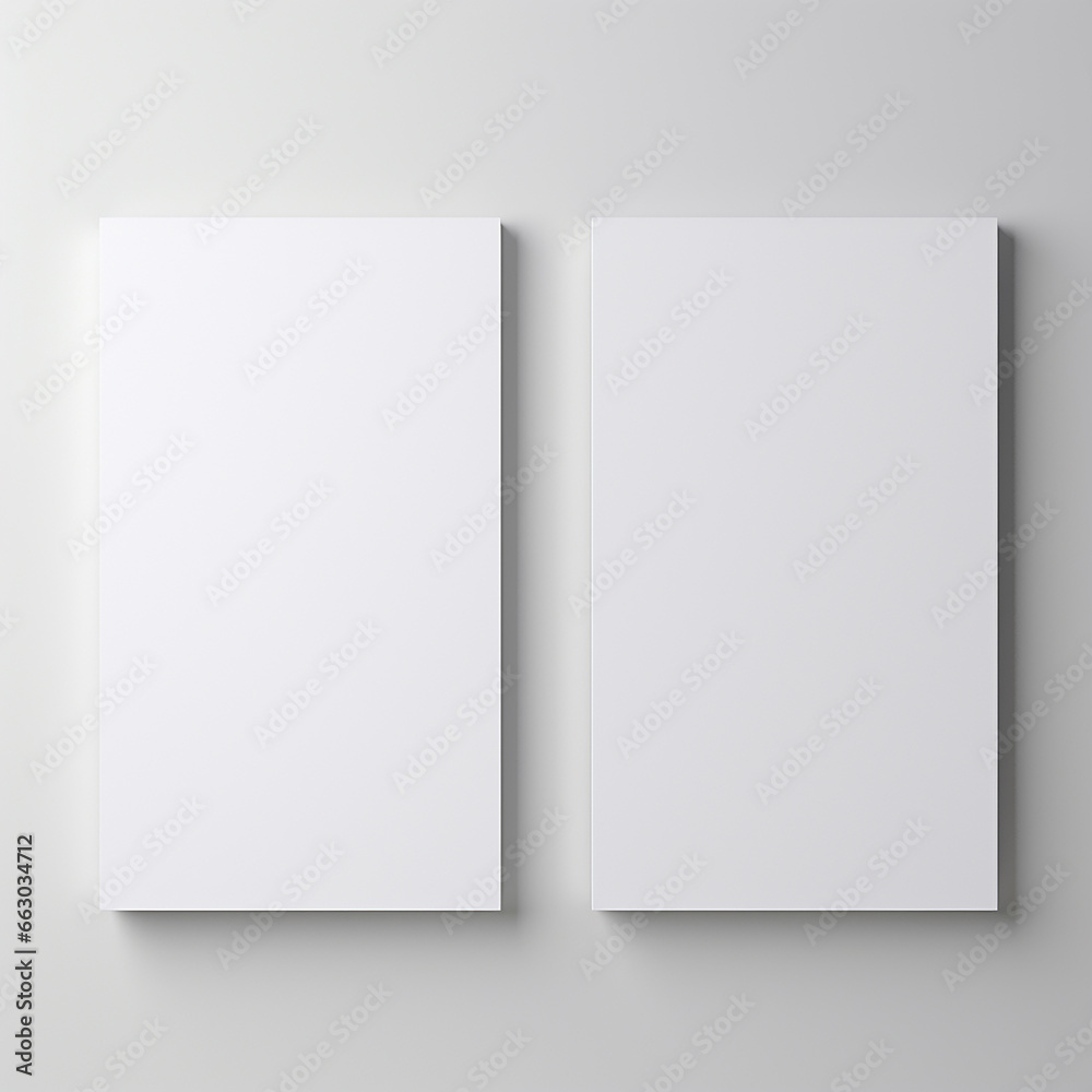blank white paper on white background blank white paper on white background