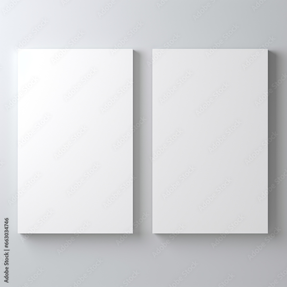 blank white paper on white background blank white paper on white background