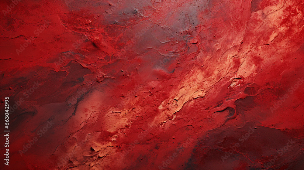 red paint background HD 8K wallpaper Stock Photographic Image - obrazy, fototapety, plakaty 