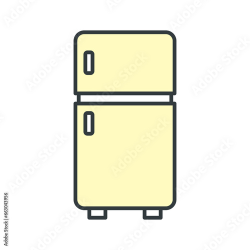 Refrigerator icon vector design templates simple and modern