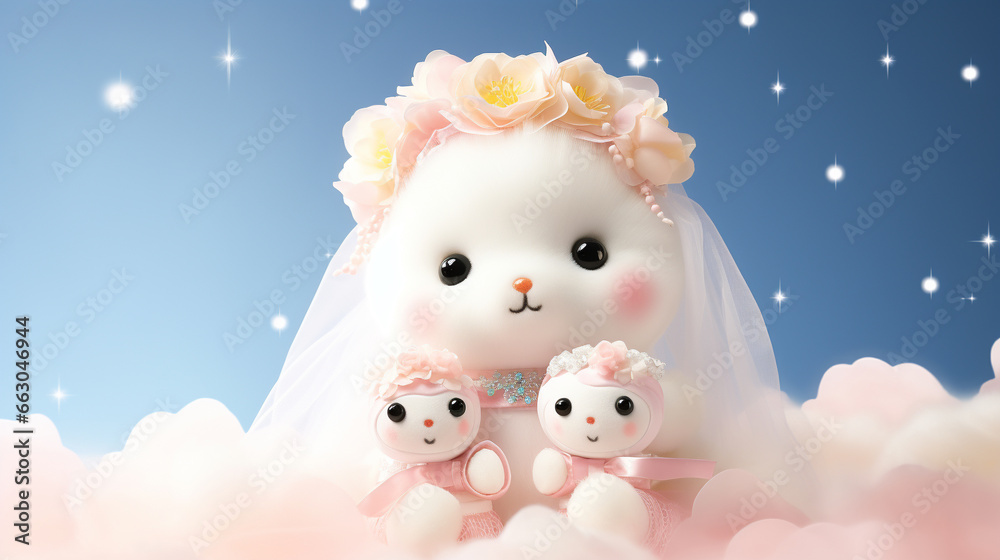 Obraz premium snowman on snow HD 8K wallpaper Stock Photographic Image