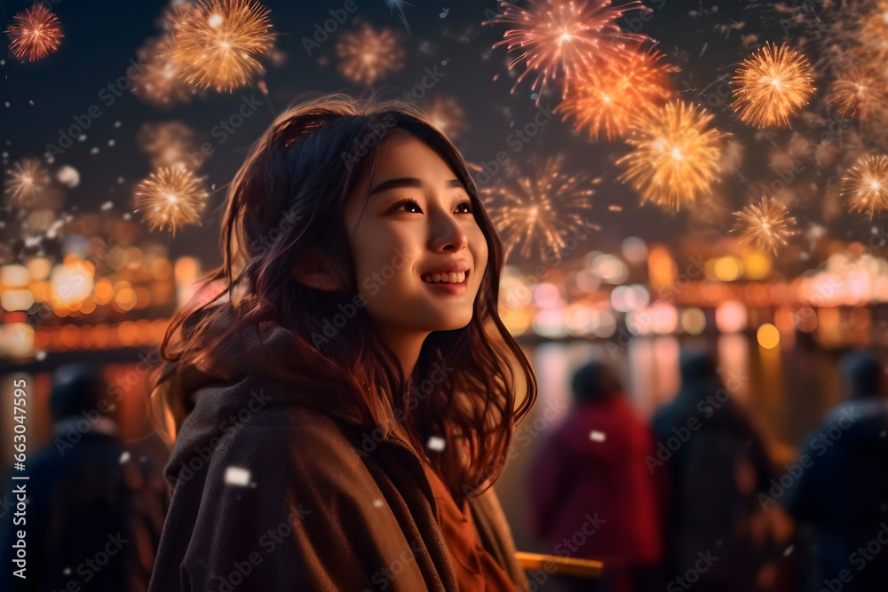 happy new year with fireworks, fireworks over the city, fireworks in the night sky, newyears new years happy new year with fireworks, fireworks over the city, fireworks in the night sky, newyears new years