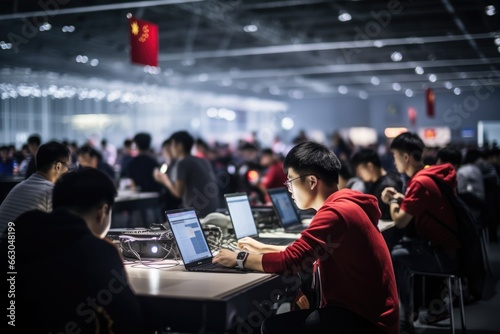 Join the Virtual Revolution with Chinese Tech Enthusiasts: Uniting at LAN Parties and Gaming Forums for an Epic Gaming Extravaganza

