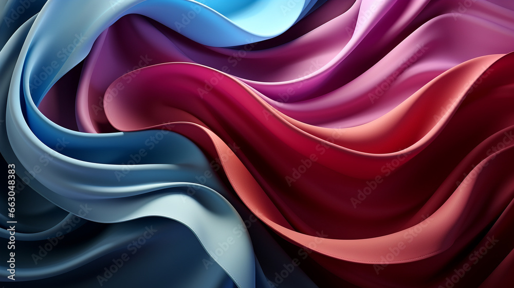 red silk background HD 8K wallpaper Stock Photographic Image