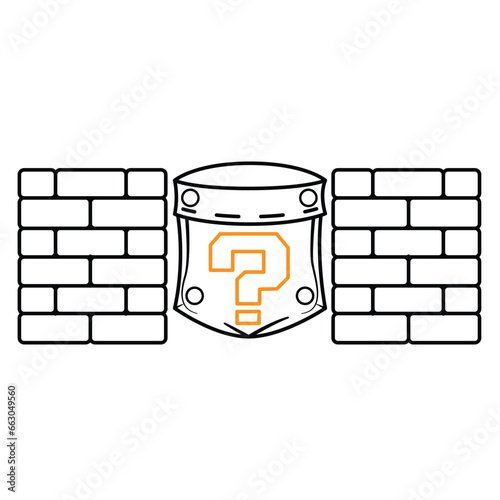 treasure box in wall