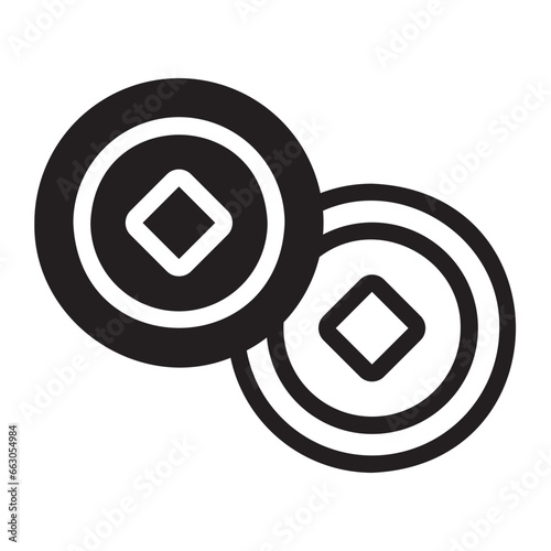 yen glyph icon