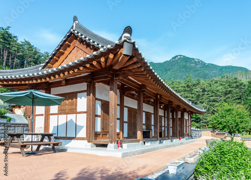 Korea traditional architecture house in Hanok, Donguibonga photo