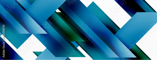 Dynamic minimalist abstraction with play of straight gradient lines. Interplay of colors and precise alignment creates an ever-moving tapestry, offering both simplicity and visual allure