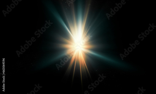 Light flare Glowing light explodes Light effect ray shining sun bright flash Special lens flare