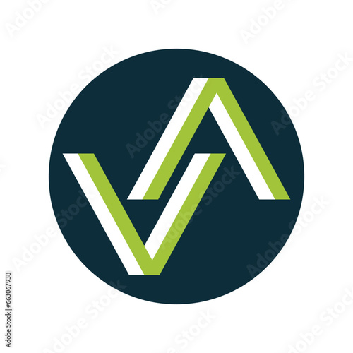 elegant modern logo design template
