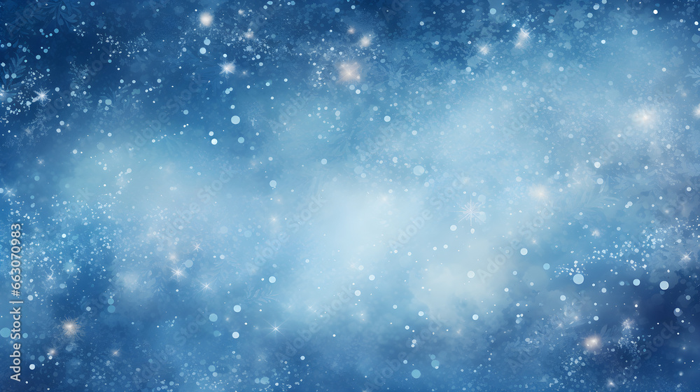Winter Wonderland, A Snowy Abstract Delight Winter Wonderland, A Snowy Abstract Delight