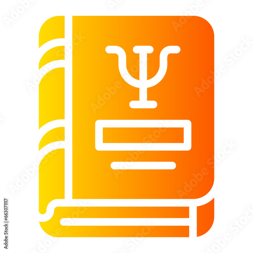 psychology Gradient icon
