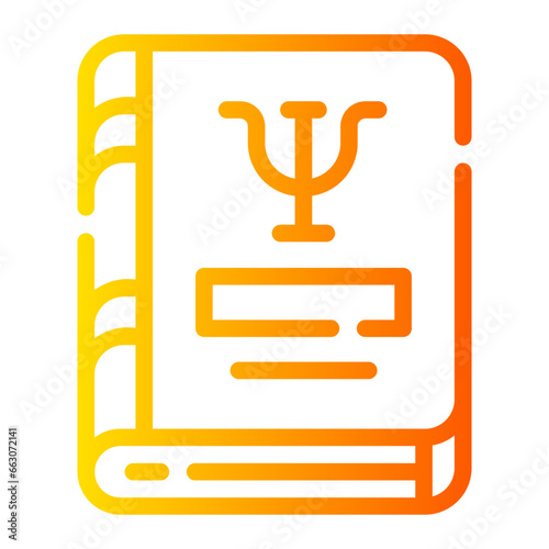 psychology Line Gradient Icon