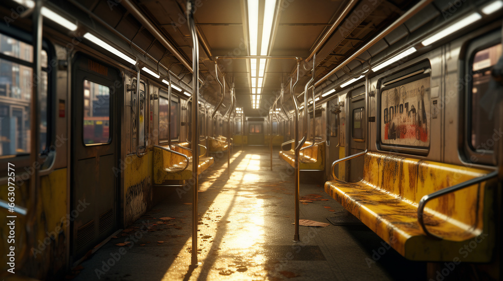 Obraz premium train in motion