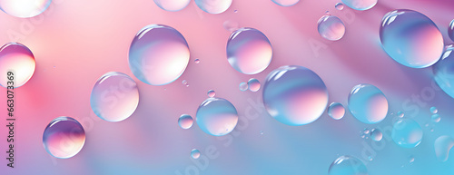 Pastel droplets background. 