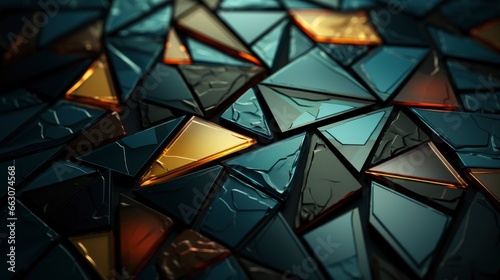 Abstract Background With 3D Triangles , Background Image,Desktop Wallpaper Backgrounds, Hd