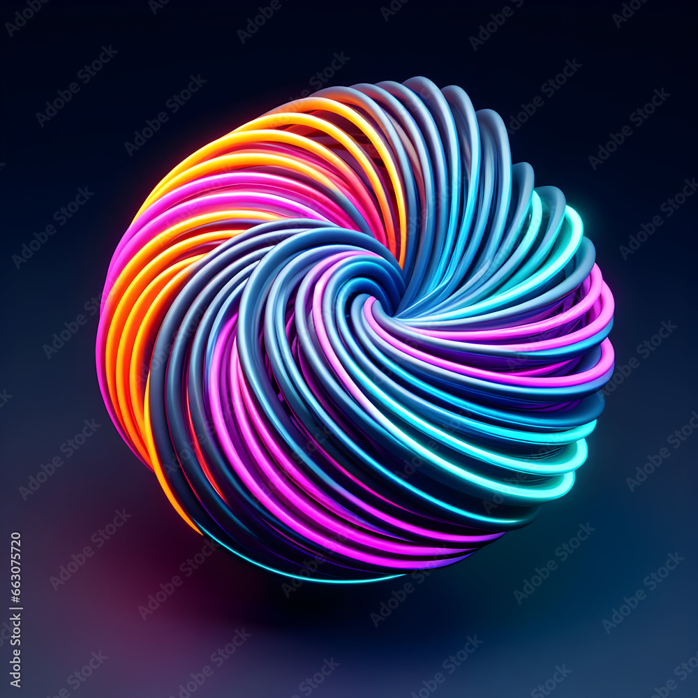 colorful 3d spiral background colorful 3d spiral background