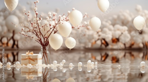 Realistic White Day Celebration Background , Background Image,Desktop Wallpaper Backgrounds, Hd