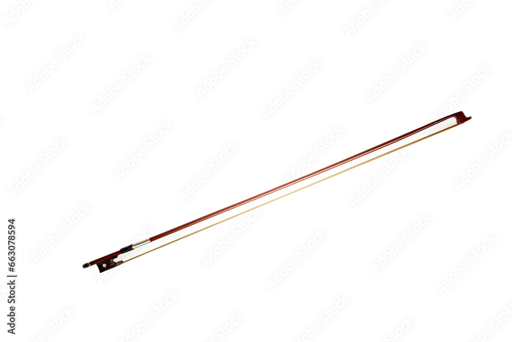 Violin Bow isolated on white background