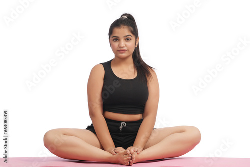Young Indian fit woman  © Karan
