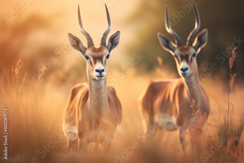 Antelope animal background