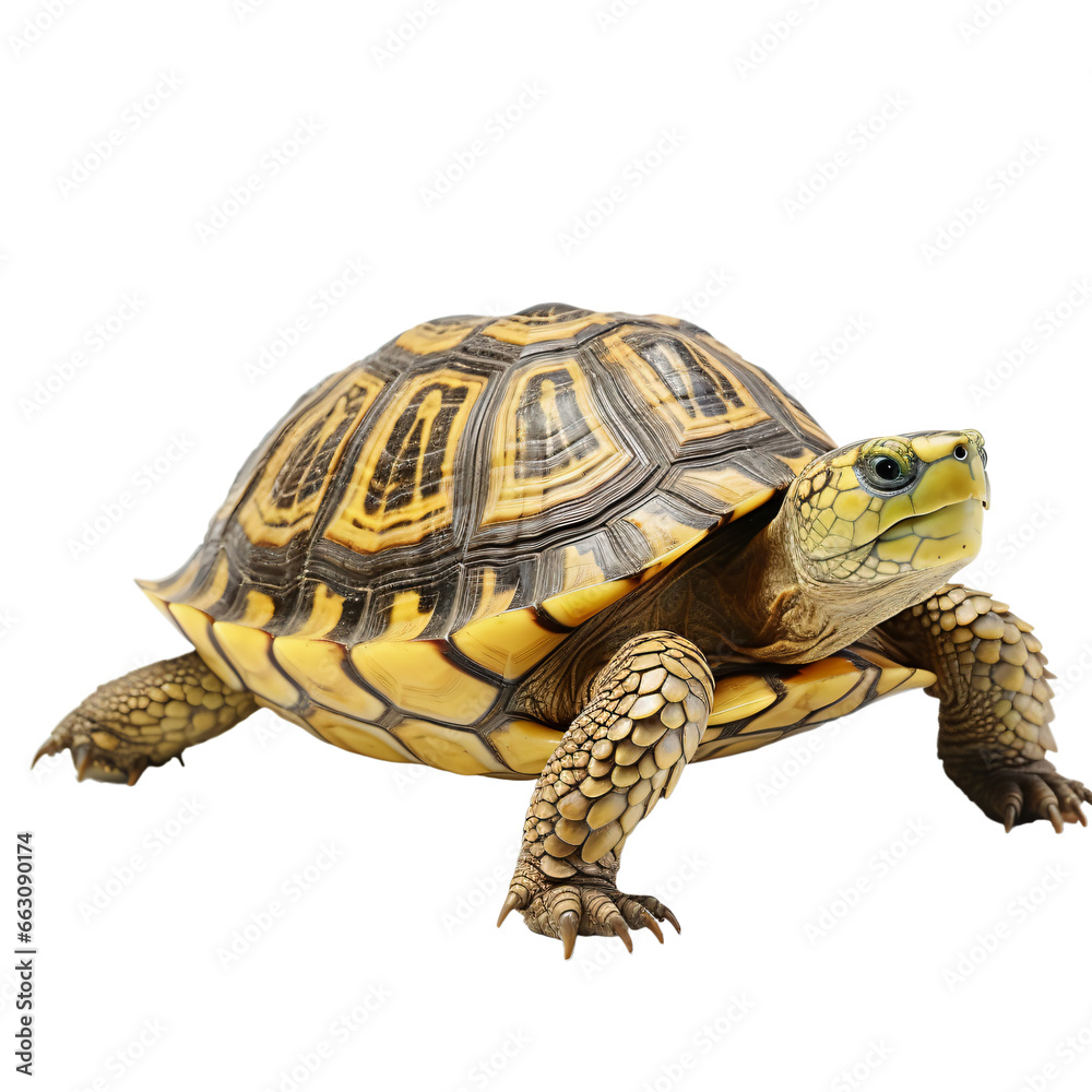 turtle isolated on transparent background