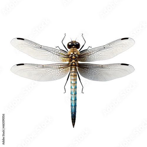dragonfly on transparent background © Thetopzz