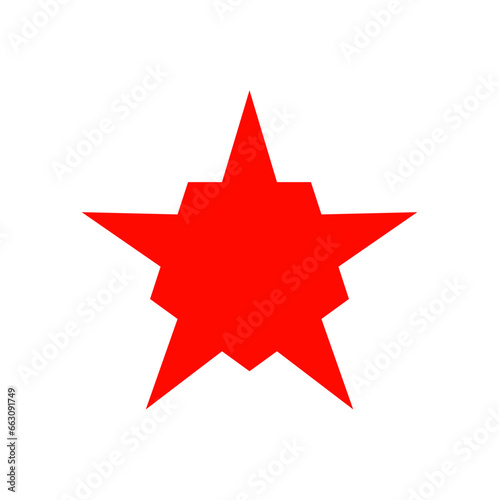 red star or sun shaped sale stickers. Promotional sticky notes and labels.