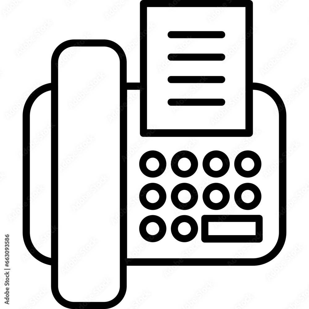 Fax Icon Fax Icon
