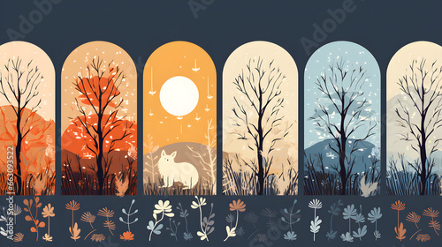halloween landscape
