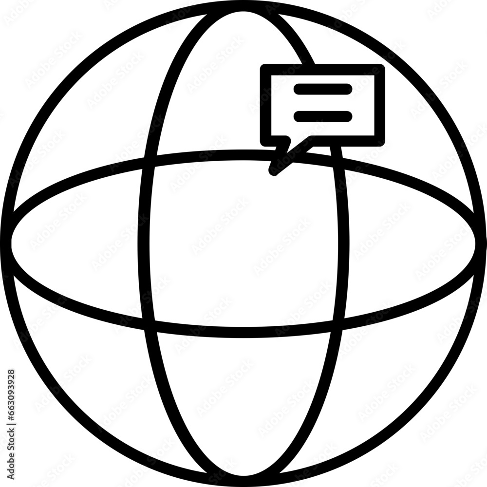 Naklejka premium Online Icon