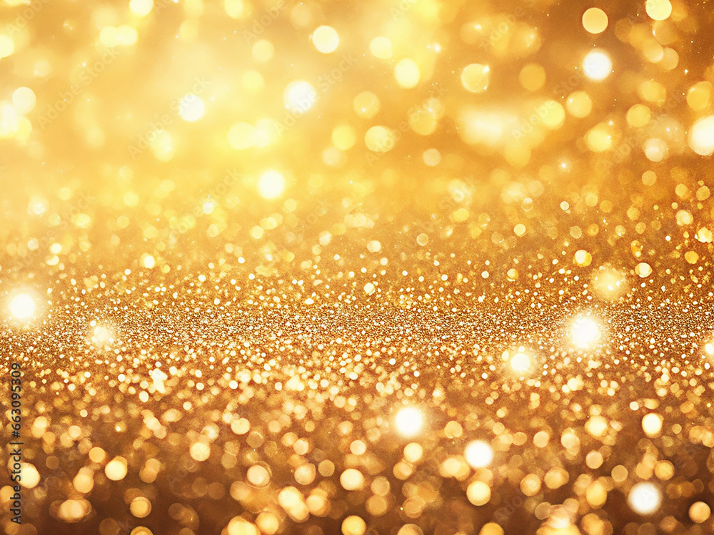 Abstract Christmas background with Christmas trees and bokeh, golden gradient. Merry Christmas Happy New Year banner Abstract Christmas background with Christmas trees and bokeh, golden gradient. Merry Christmas Happy New Year banner