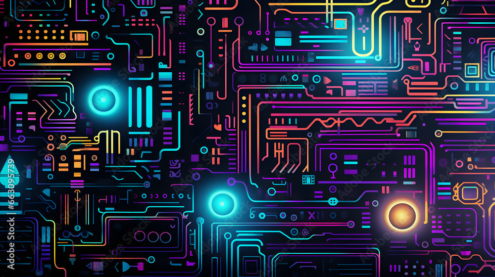 electronic circuit board background electronic circuit board background