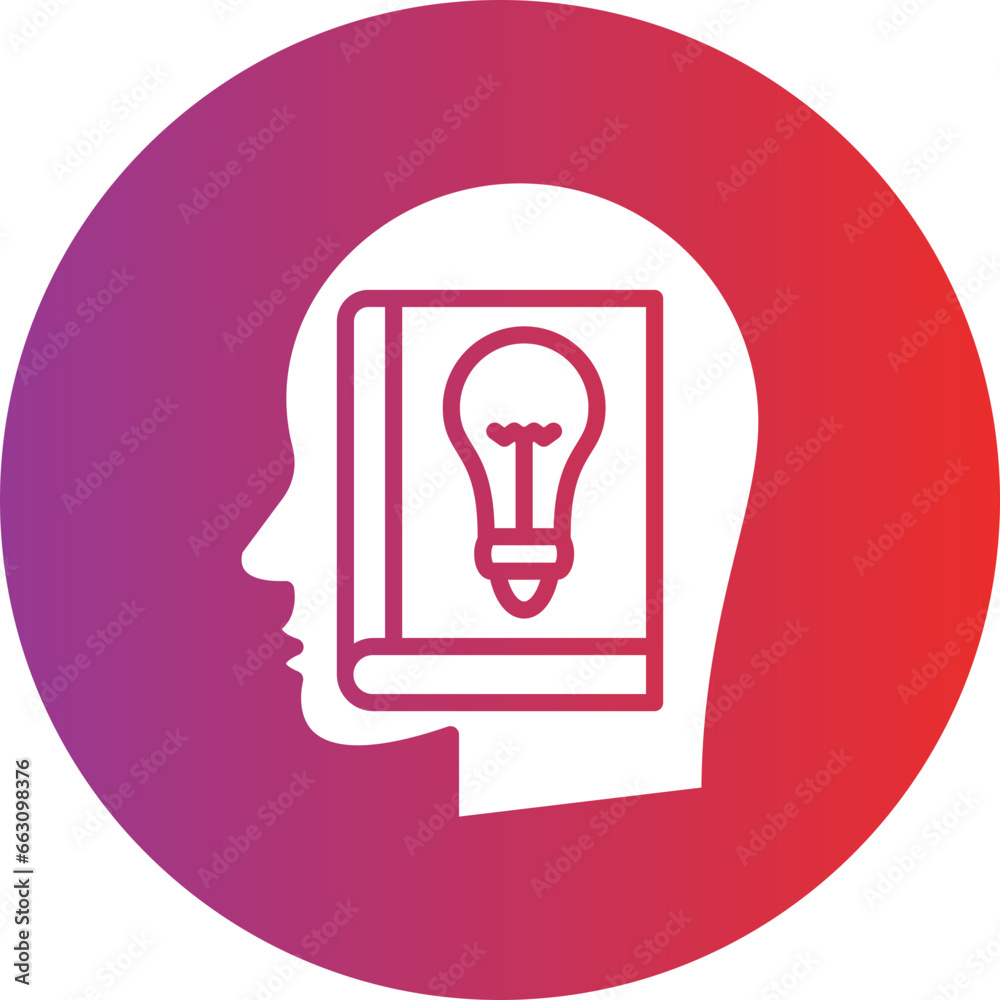 Vector Design Knowledge Icon Style Vector Design Knowledge Icon Style