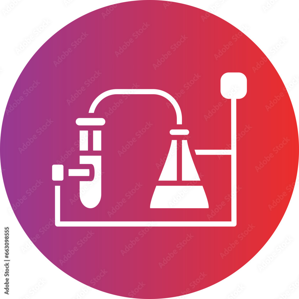 Vector Design Chemical Experiment Icon Style Vector Design Chemical Experiment Icon Style
