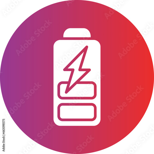 Vector Design Battery Icon Style