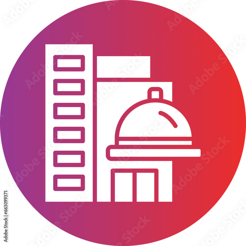 Vector Design Corporate Catering Icon Style
