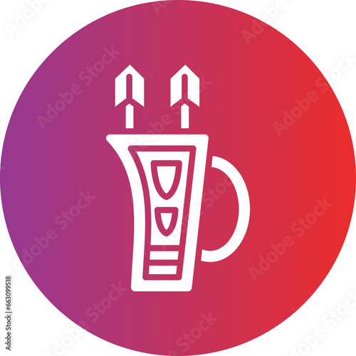 Vector Design Quiver Icon Style
