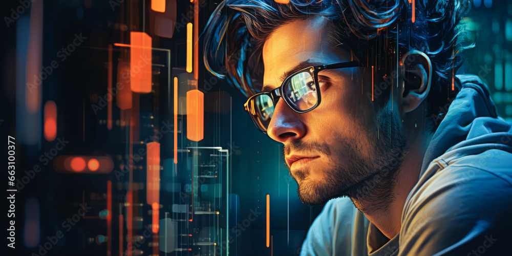 Building Digital Worlds: Computer Programmer Creating and Modifying ...