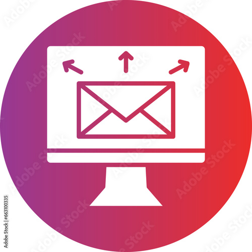 Vector Design Mass Mailing Icon Style