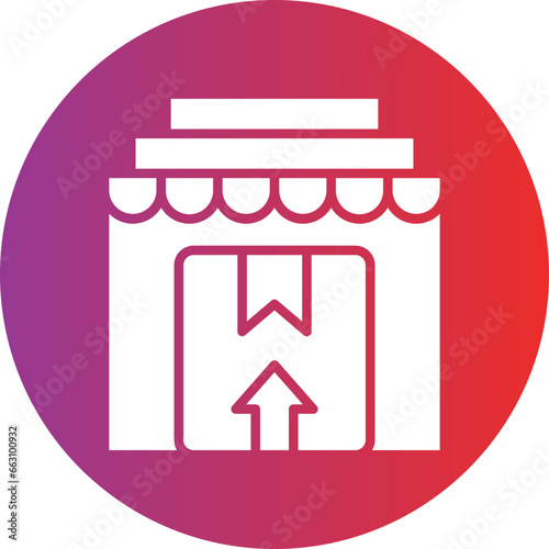 Vector Design Stock Keeping Unit Icon Style