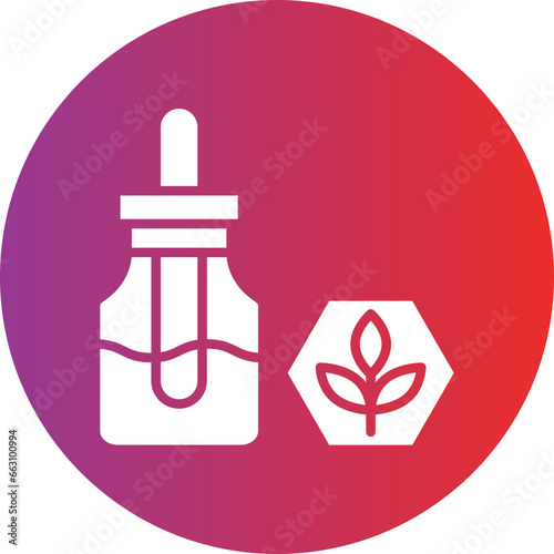 Vector Design Cbd Oil Icon Style