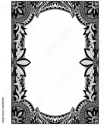 The Beauty of the Frame covered in Leaves and Flowers is truly Beautiful and Unique.