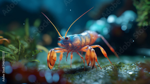crayfish on the water