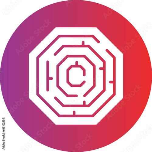 Vector Design Art Conundrum Icon Style