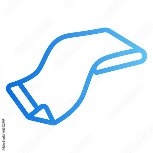 blanked gradient icon