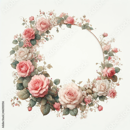 frame of roses © Airistia