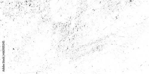 Uneven black and white texture vector. Distressed overlay texture. Grunge background. Abstract textured effect. Vector Illustration. Black isolated on white background.